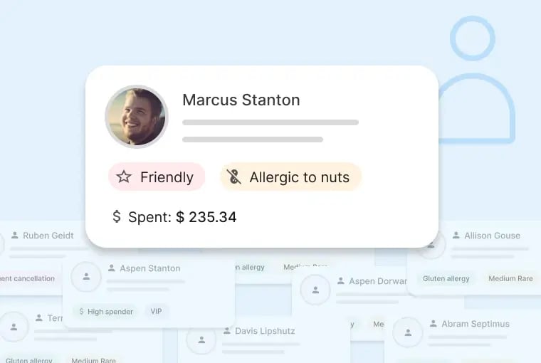 build your guest database